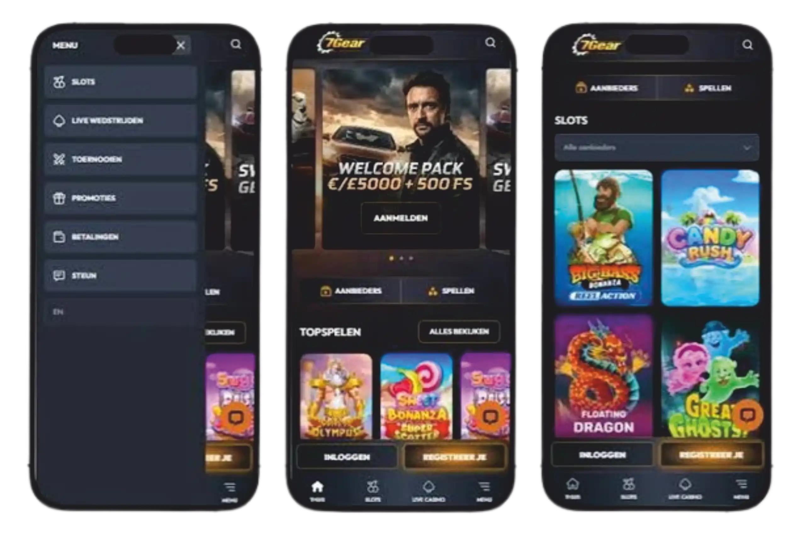 7Gear Casino App-schermafbeelding